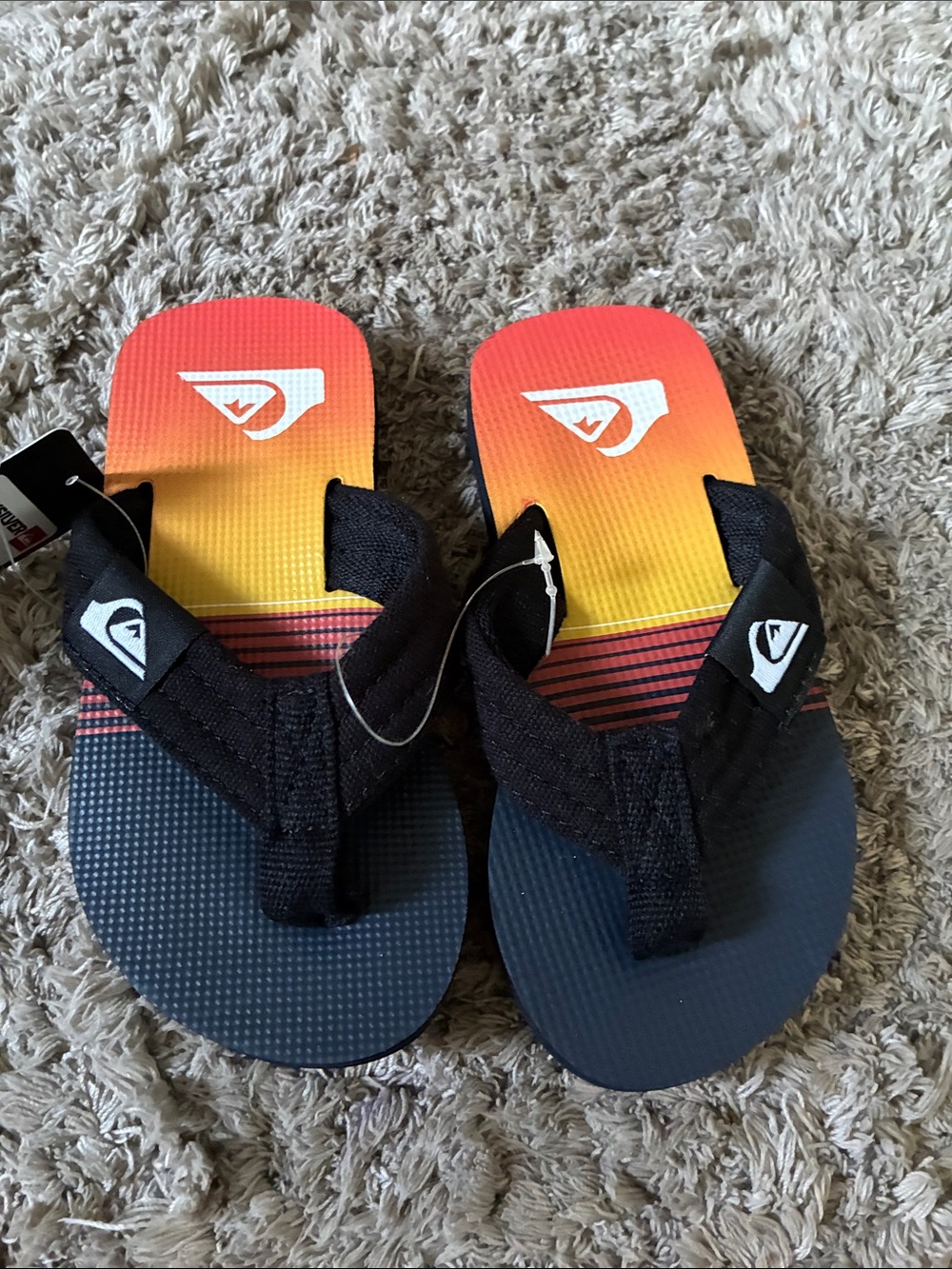 Quiksilver toddler Flip Flops